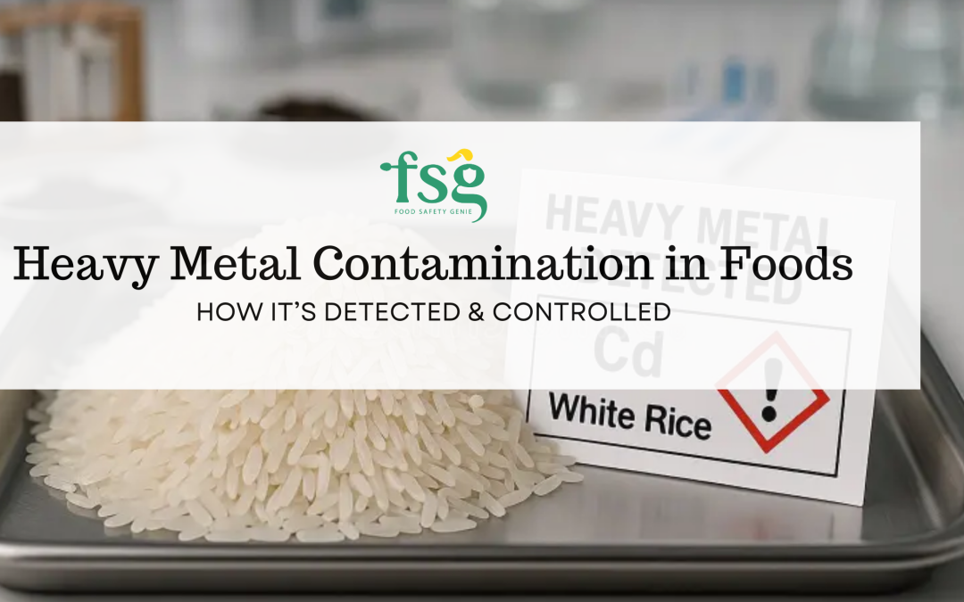 Heavy Metal Contamination in Foods: How It’s Detected & Controlled